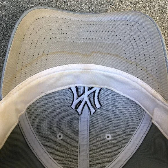 VTG 90s TWINS ENTERPRISE INC New York Yankees Hat Men's MLB Baseball Cap Wool - Picture 5 of 5